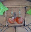 Boucles Orange/Bronze