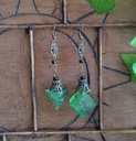 Boucles Vert longues
